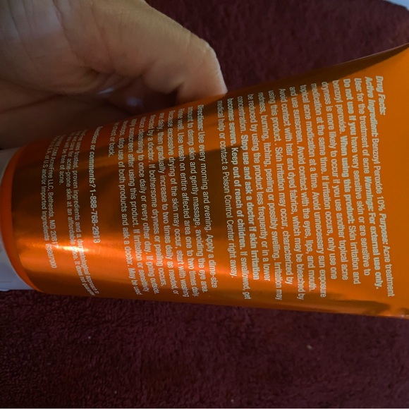 (2)Bottles of *Acne Free dermatology inspired care maximum strength4 severe acne - Picture 3 of 12